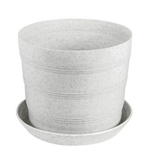 Кашпо "Классик" с поддоном 1,2 л (цвет мраморный)