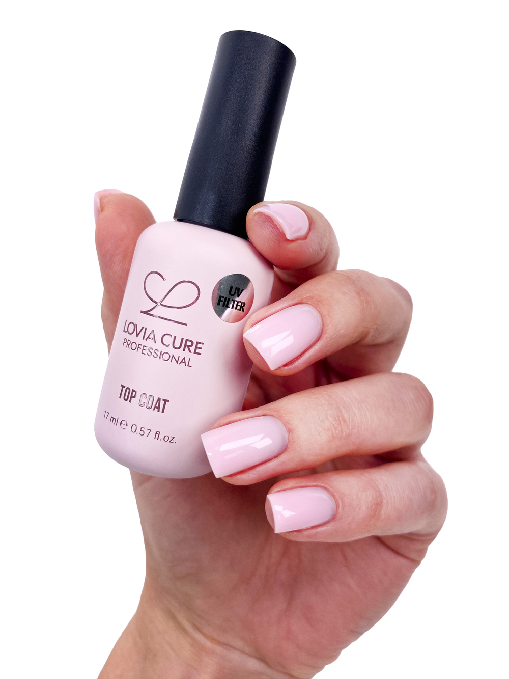 Lovia Cure Protect Glow Top - Топ эластичный с УФ фильтром без лс, 17мл