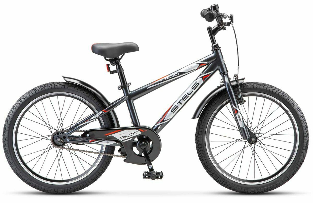 Велосипед  20" Stels Pilot-200 VC  р.11" темно-серый