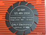 Плата контроля BMS Li-ion 12S 48V 200A