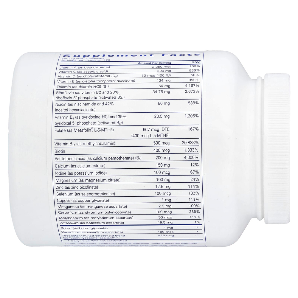 Pure Encapsulations, Nutrient 950® Without Iron, 360 Capsules