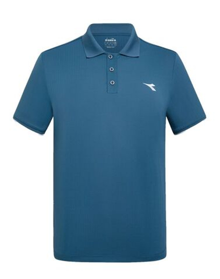 Теннисное поло Diadora Short Sleeve Polo Icon - oceanview