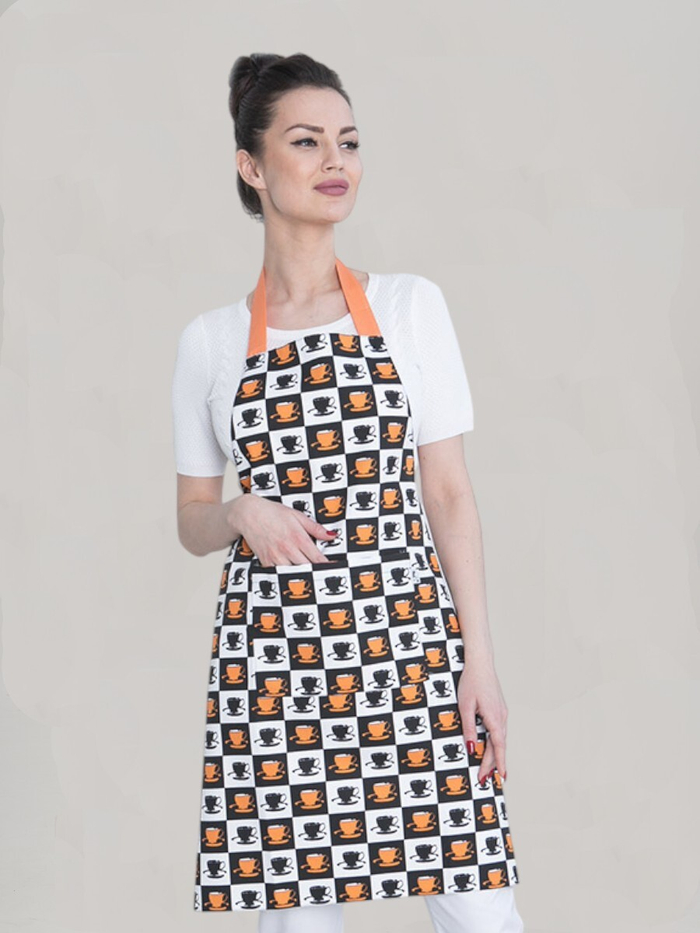 Поварской фартук | Ф-208/1 а тередо принт