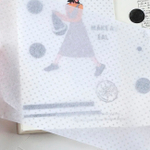 Набор из 80 листов бумаги Тишью с рисунком для упаковки подарков 140х210 мм.
