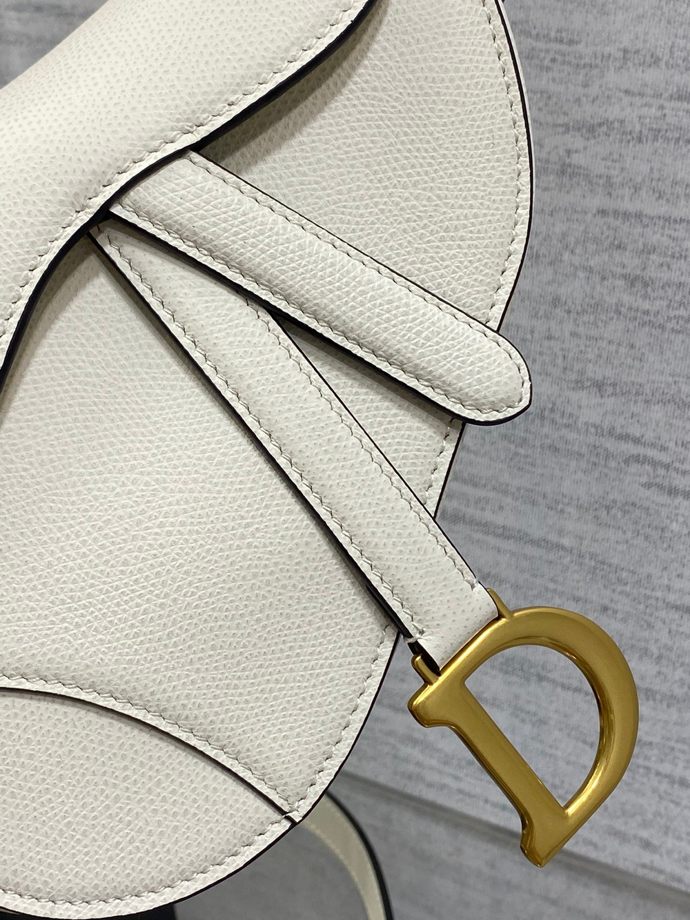 Christian Dior Small Saddle Bag with Strap