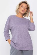 Джемпер В гармонии с собой (сиреневый) Б14313-48М LT Collection