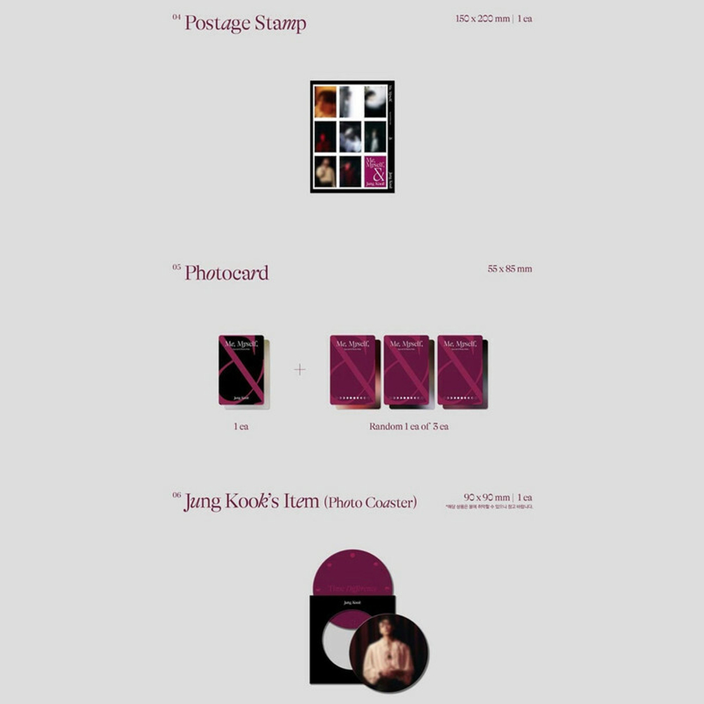 Фотобук Me, Myself, and Jung Kook 'Time Difference'