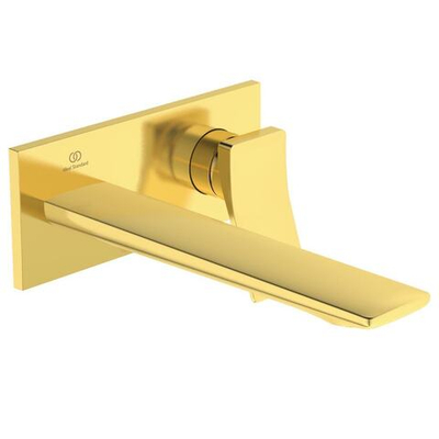 Встраиваемый смеситель Ideal Standard Conca для умывальника, излив 220мм, цвет - Brushed Gold/Шлифованное золото