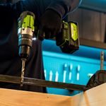 Дрель-шуруповерт ударная акк. Greenworks GD24DD60, 24V, б/щет, 30/60Нм,2х2Ач,ЗУ,кор (3704107CUC)