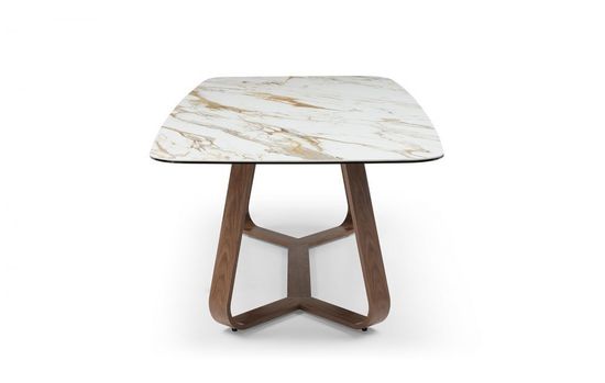 Стол обеденный Dorn  240х110 керамика на стекле