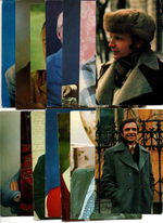 №41 Открытки Артисты и актёры СССР 1970–1980-е г. 25 штук. Цветные, чистые, без повторов