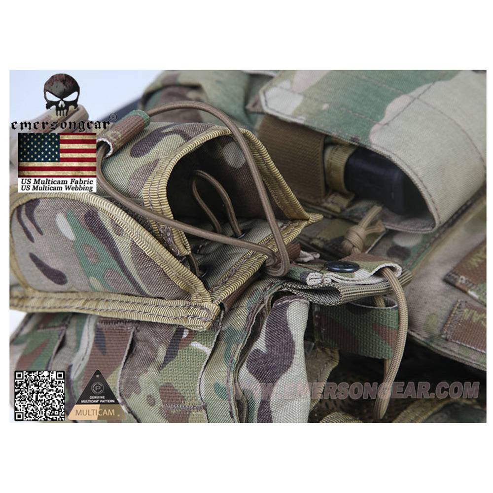 Тактический жилет с 3-мя подсумками EmersonGear LBT6094A style Plate Carrier w 3 pouches