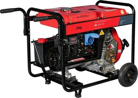 Электростанция дизельная с воздушным охлаждением FUBAG DS  5500 A ES с возможностью авт, открытая 838211