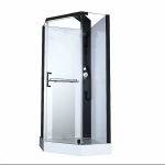 Душевая кабина Black&White GALAXY G8705 90х90 прозрачная/черный
