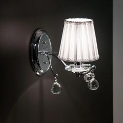 Citilux Шелли CL438311 Бра с абажуром Хром