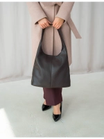 Сумка большая через плечо шоппер