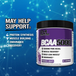 EVLution Nutrition, BCAA5000®, виноград Furious, 258 г (9,1 унции)