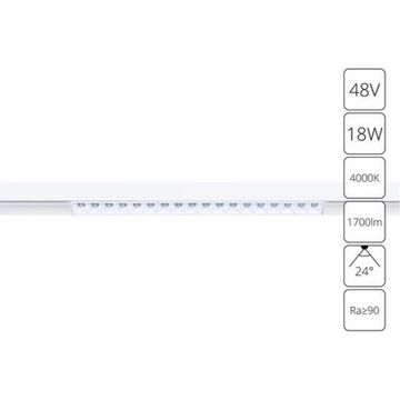A4665PL-1WH СВЕТИЛЬНИК ПОТОЛОЧНЫЙ LINEA 48В 18Вт 1700Лм 4000К 90+ 24°
