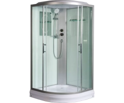 Душевая кабина WeltWasser (ВельтВассер) Werra 1002, с низким поддоном, 100x100x217