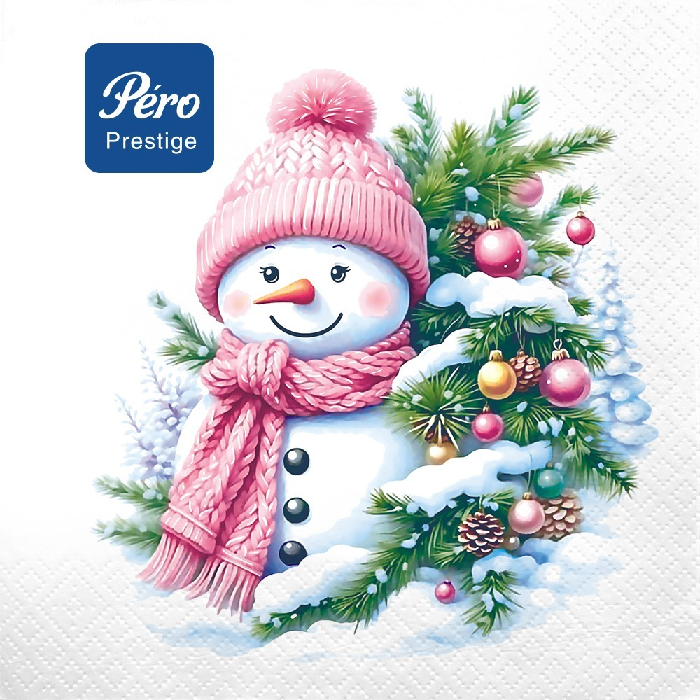 САЛФЕТКИ 33*33 НОВОГОДНИЕ 12 ШТ.