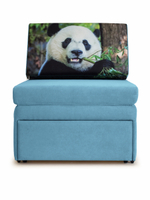 Кресло-кровать "Миник" 70 см, купон Панда