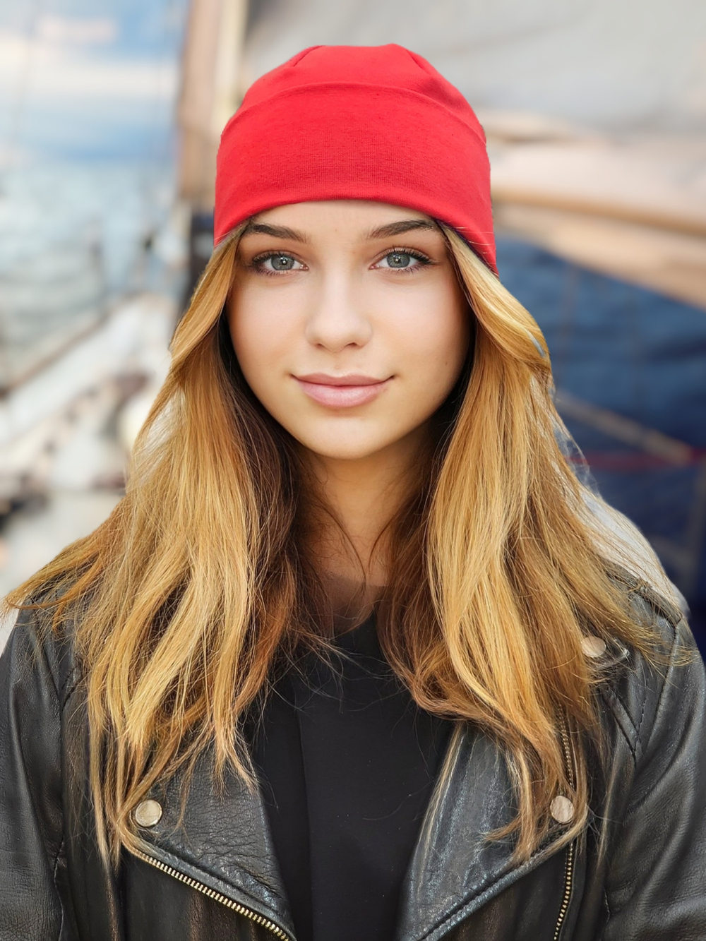 Шапка ТОКИО двойная хлопковая мягкая