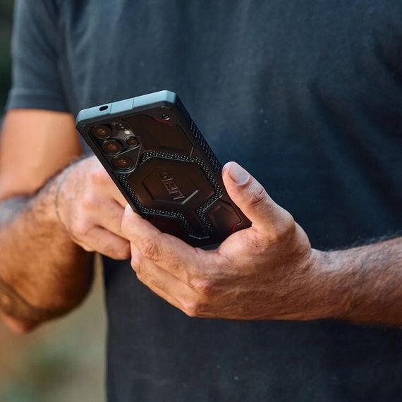 Чехол UAG Monarch Pro Kevlar для Samsung Galaxy S25 Ultra синий (Kevlar Mallard) (214461113955)