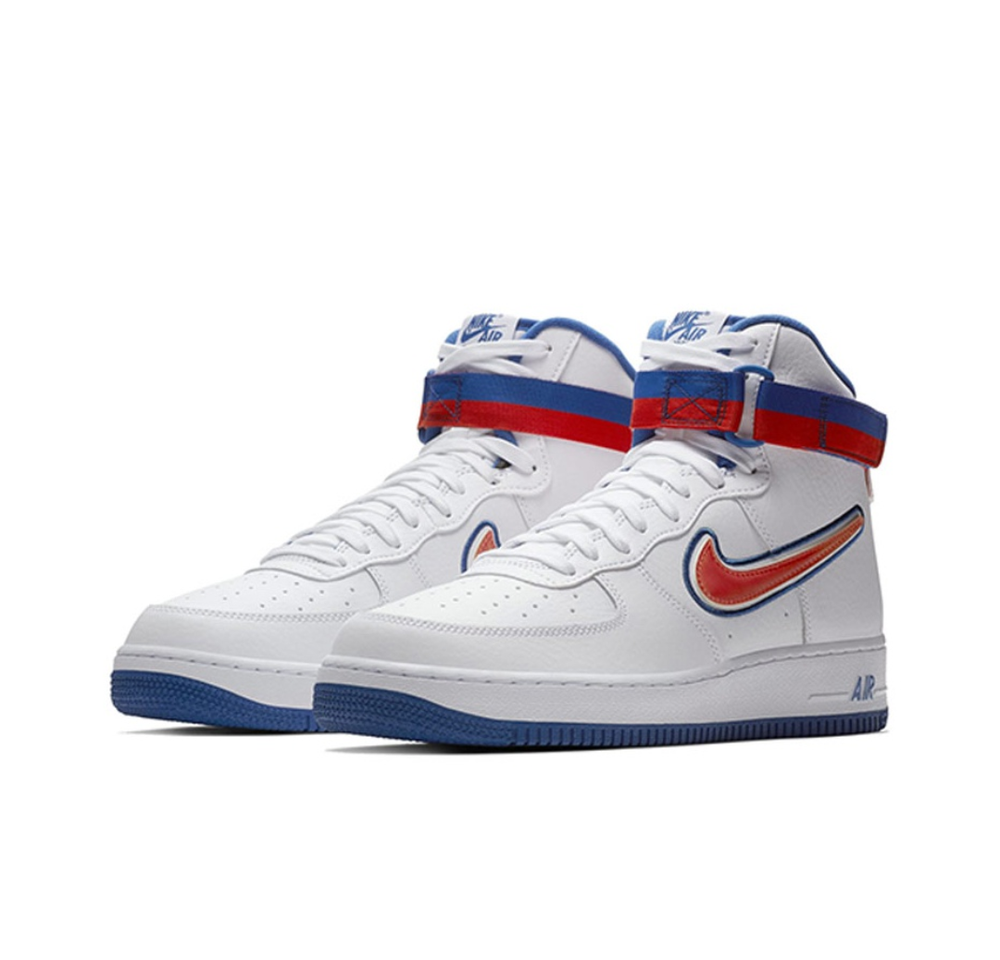 Мужские кроссовки Nike Air Force 1 High '07 LV8 Sport 'Knicks' AV3938-100
