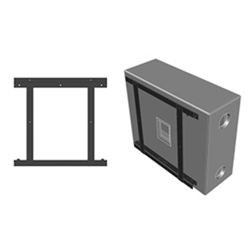 CVGAUDIO WM-SM8B-BL - кронштейн для инсталляционных сабвуферов CVGAUDIO SUBONE model B и model C