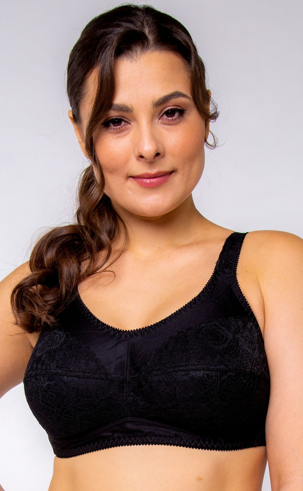 Бюстгальтер для фиксации экзопротеза Valeria ЛФ черный 80