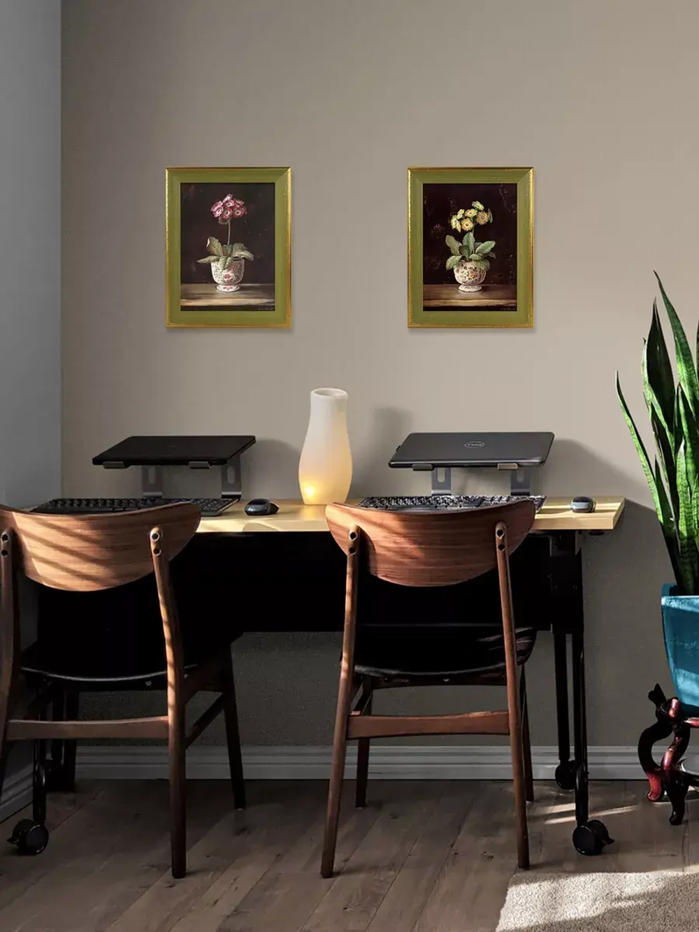 Картина в винтажной раме "Botanic" 25*32 см