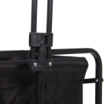 Тележка садовая складная 4 колеса 94*53*54/99см. черная