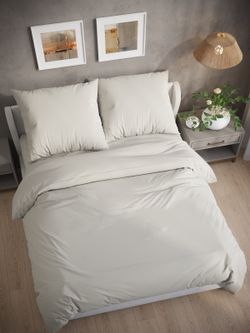 Простынь на резинке перкаль Сказка "Тофу" 180x200 см