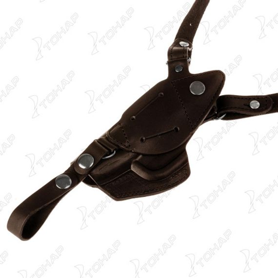 Кобура операт. под ПМ вертик. с запасной обоймой ПМ коричневая (HS-ОК-1-Нк) Helios