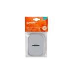 Накладка на сувальдный замок ESC.S.XL/K.486 BL (SC 486-S SQ XL) со шторкой черный (1шт.)