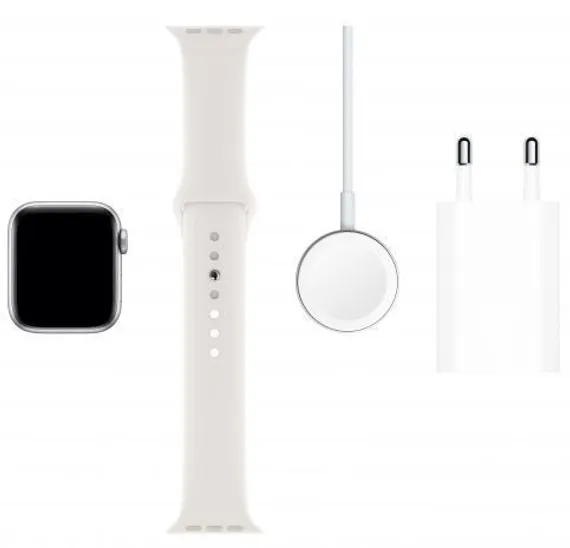 Apple Watch 5 40mm Aluminium Case with Sport Band серебряный