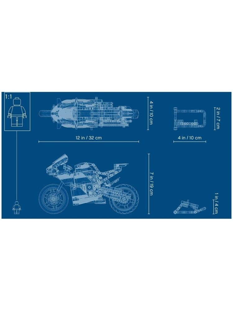 Конструктор LEGO Technic 42107 Ducati Panigale V4 R