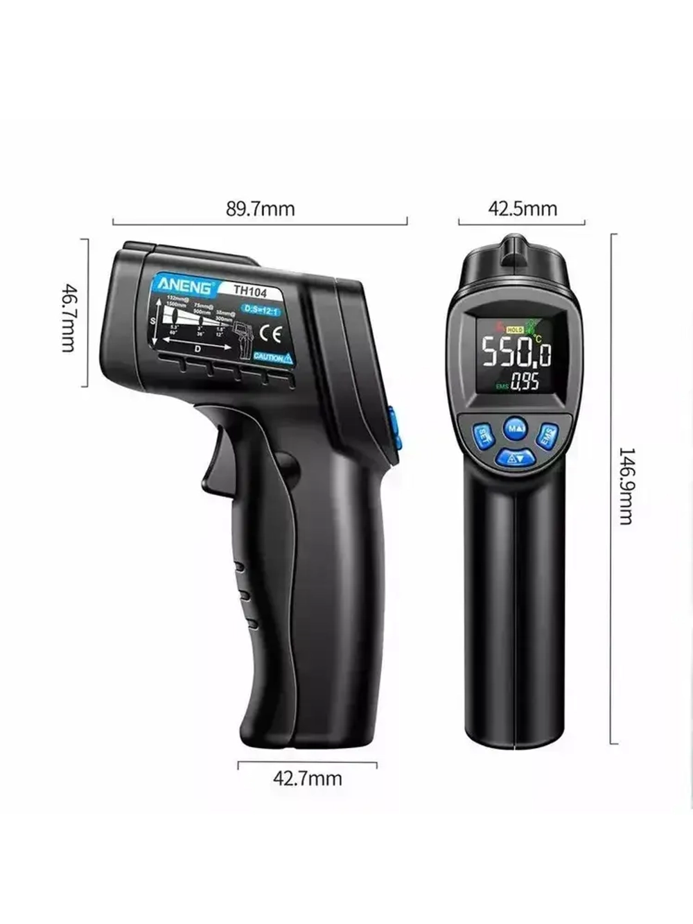 Пирометр ANENG TH104