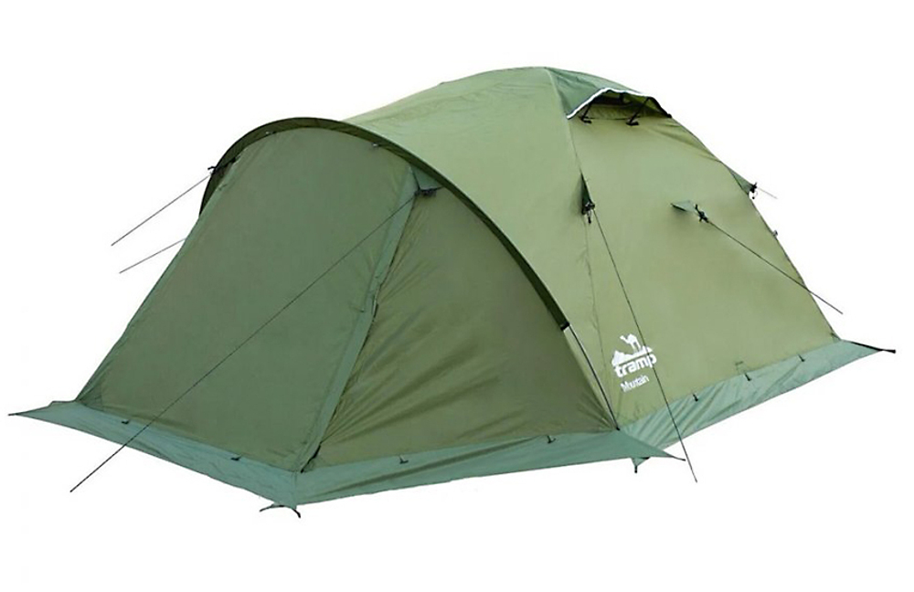 Палатка Mountain 4 (V2) зеленая