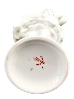 Фарфоровая статуэтка "Балерина с Цветком" ДФЗ Вербилки