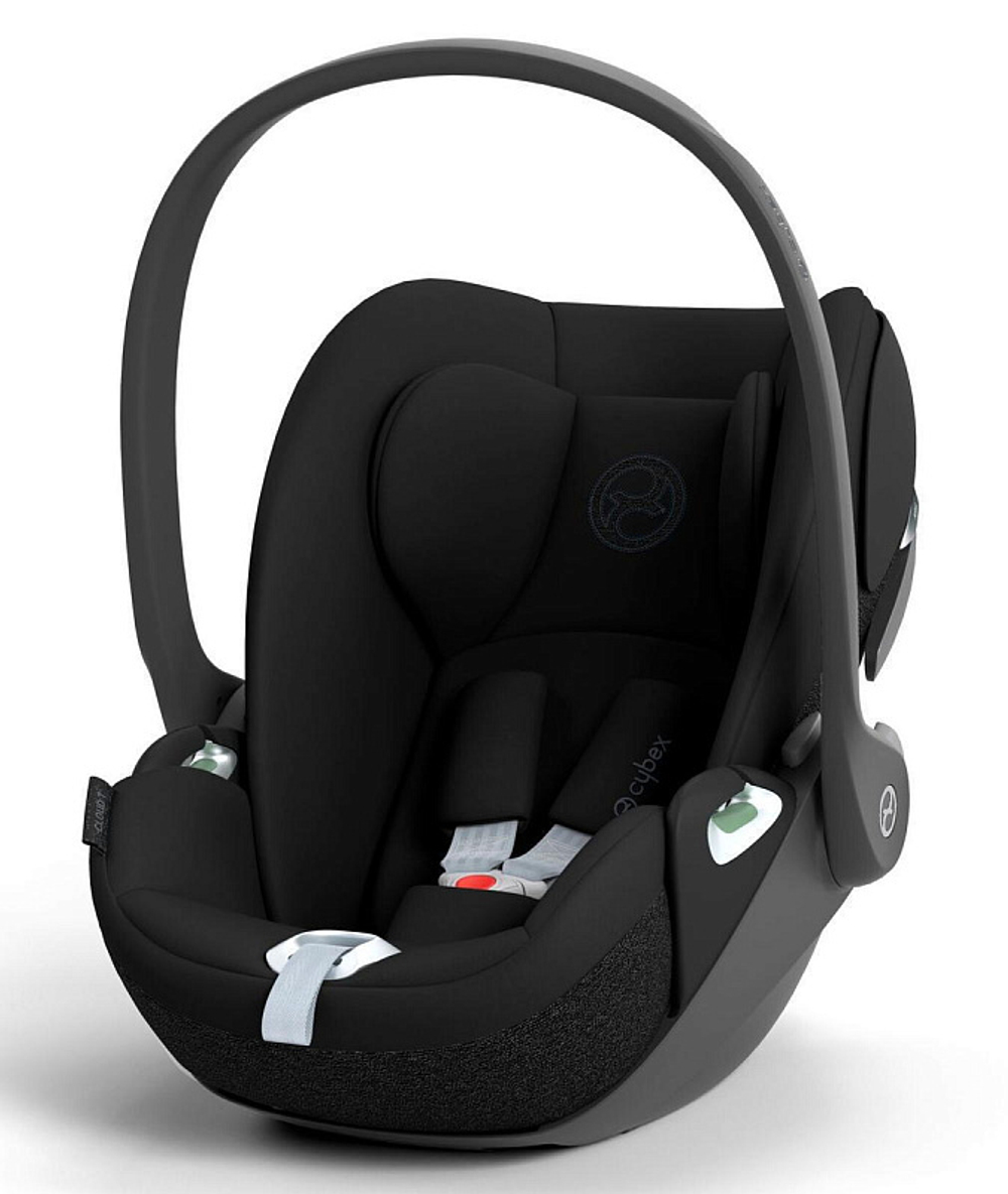Коляска 3 в 1 Cybex Priam IV Rosegold complete и автокресло Cloud T i-Size Sepia Black Peach Pink