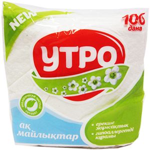 САЛФЕТКИ УТРО 100ШТ