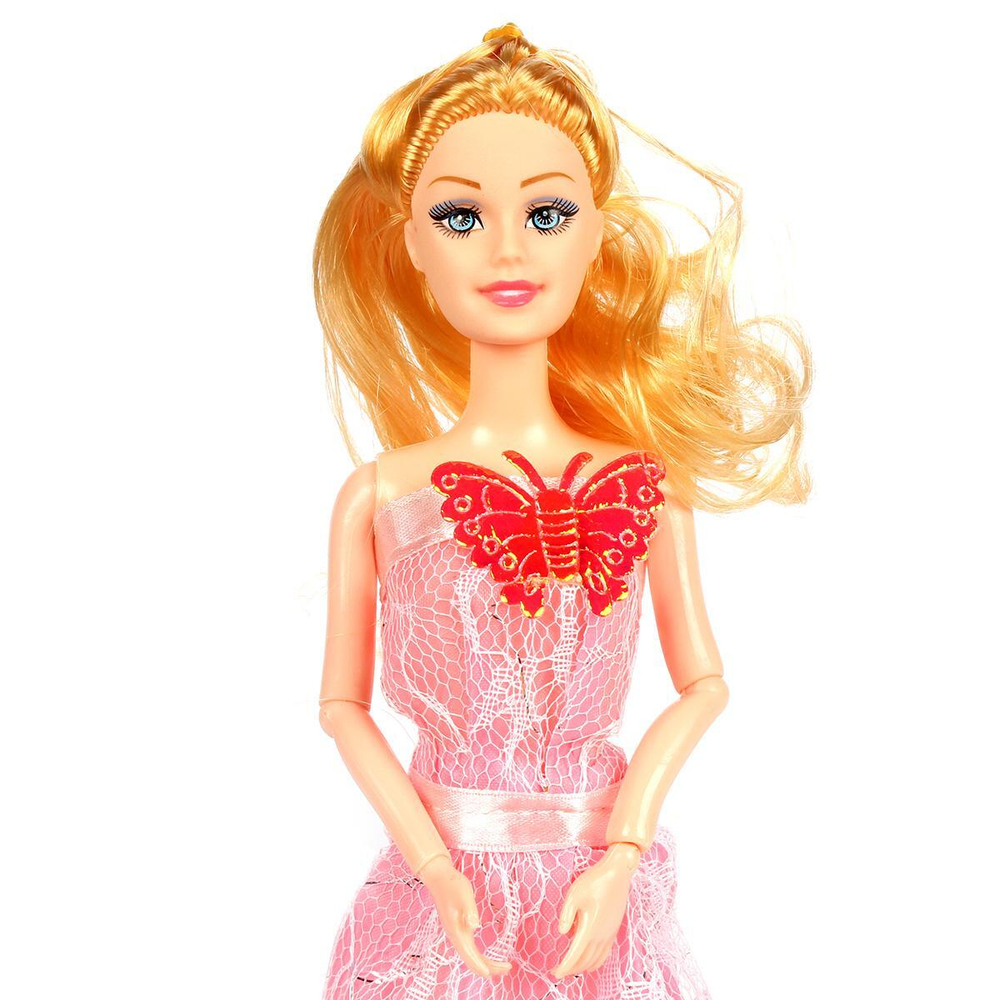 Кукла тип Модель на шарнирах с аксесс. 31см, коробка Y143