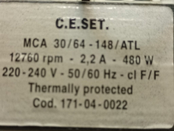 45У82 кт70 Двигатель для стиральной машины Атлант 171-04-0022 б/у