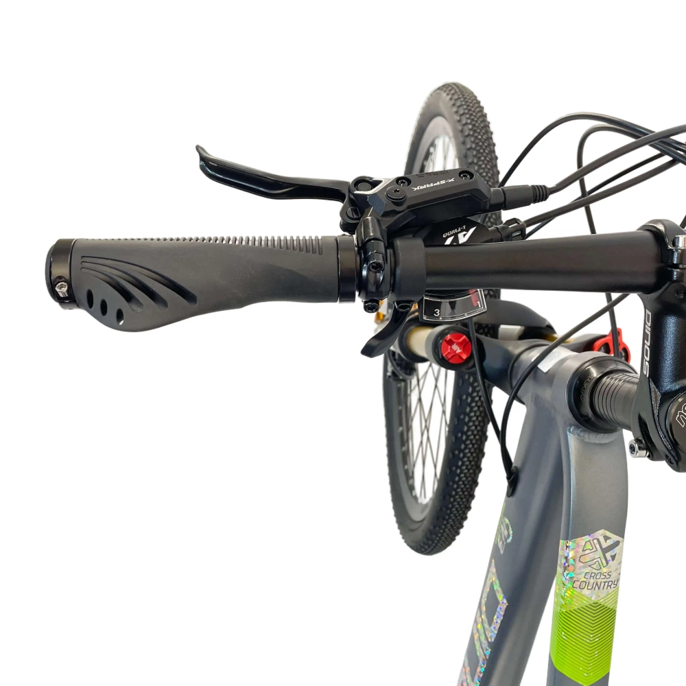 Велосипед Dinos 27.5" 10скор (L-Twoo A7, алюминиевая рама, гидравлические тормоза) Серый (DIN-45-3)