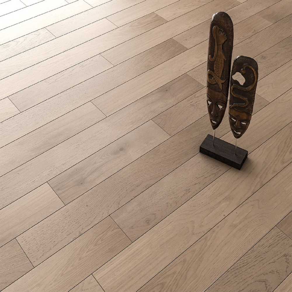 Инженерная доска Дуб Капучино сорт натур