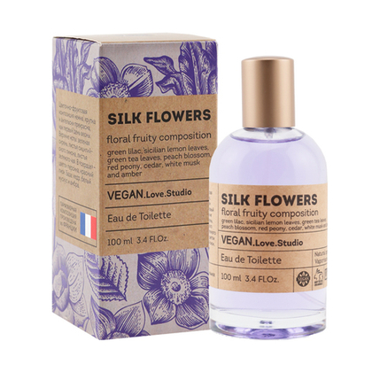 Вода туалетная Vegan Love Studio Silk Flowers (Веган Лав Студио Силк Флаверс) - 100ml for women