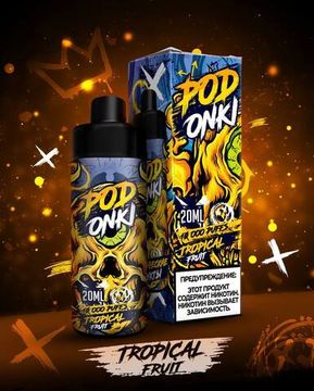 Купить Одноразовый Pod Podonki - Tropical Fruit (10000 затяжек)