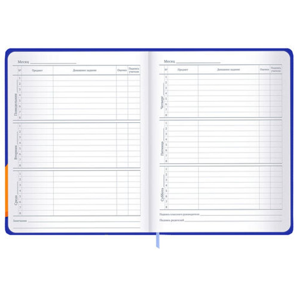 Дневник 1-11 класс 48 л., твердый, BRAUBERG, матовая ламинация, резинка, закладка-ляссе, с подсказом, "Гусь", 107237