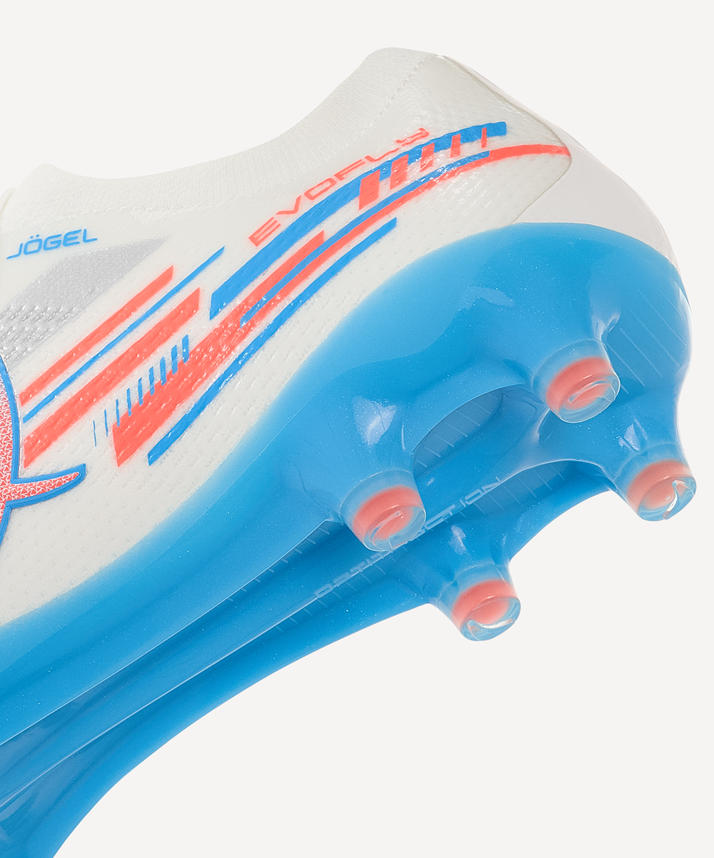 Бутсы футбольные Evofly FG Pro White/blue